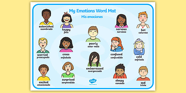 feelings in spanish worksheet