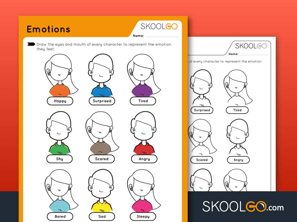 feelings worksheet for kids free printable