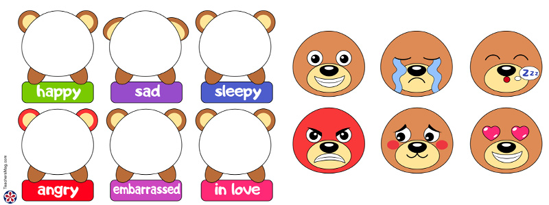 feelings worksheet for preschool