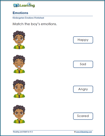 E is for Emotions Worksheet Pack (11 pages)