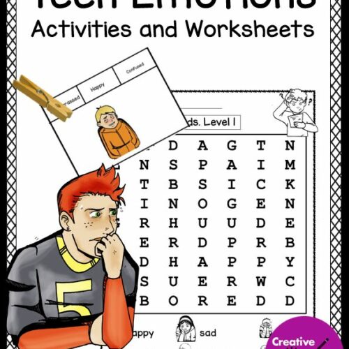 feelings worksheet for teens