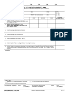 female body fat worksheet
