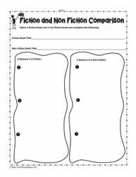 fiction nonfiction worksheet