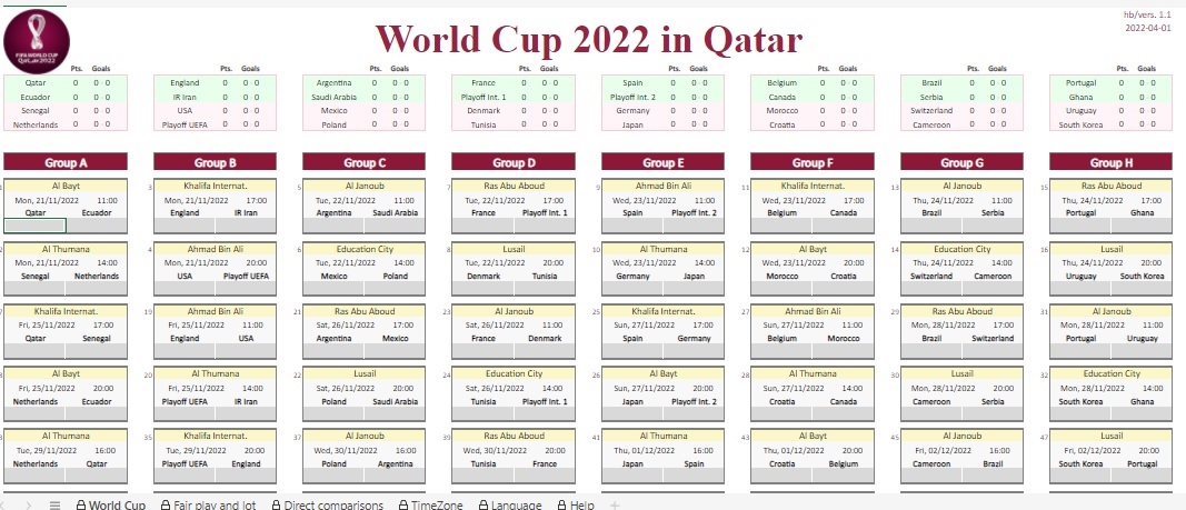 fifa world cup schedule printable eastern time