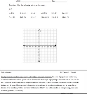 fifth grade common core worksheet