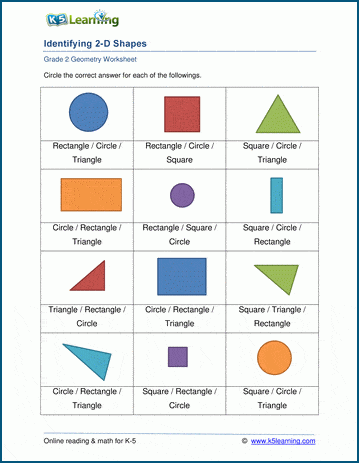Geometry Worksheets | Worsheets library