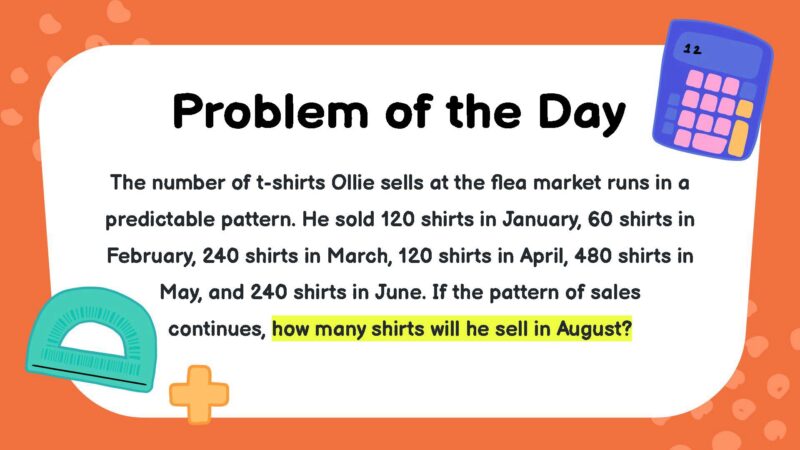 Check Out These 50 Fifth Grade Math Word Problems of the Day