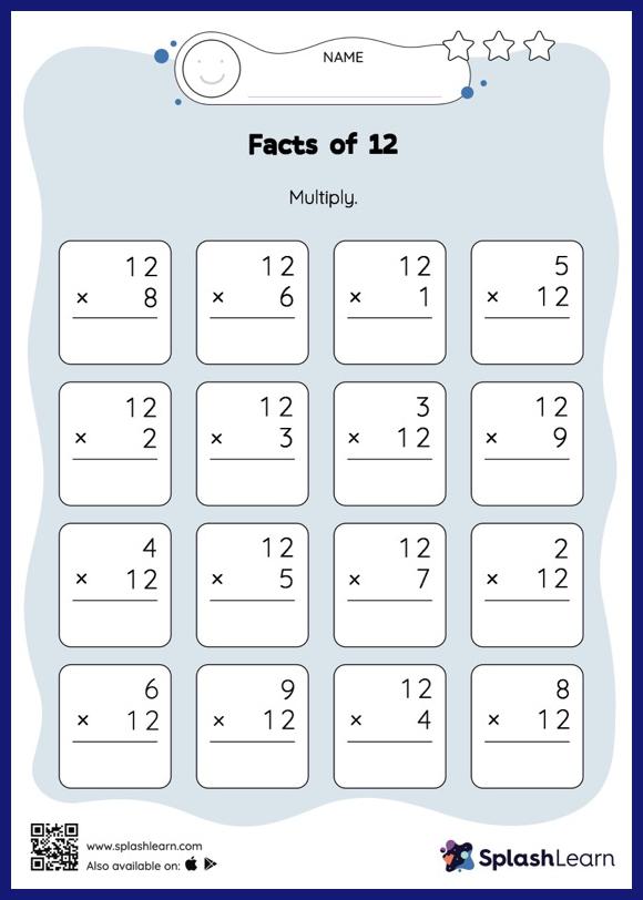 fifth grade multiplication worksheet