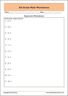82 Fifth Grade Worksheets ideas | worksheets, fifth grade, 5th ...