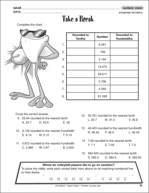 fifth grade science worksheet free printables