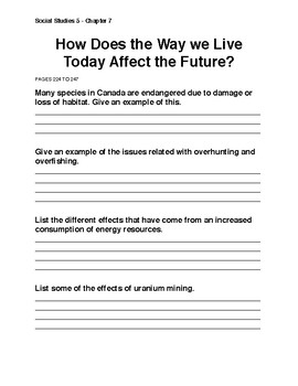 Social Studies Grade 5 - Chapter 7 Worksheet by Hira Zahid worksheets library