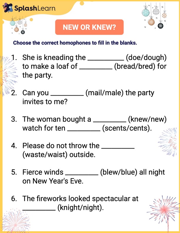fifth grade vocabulary worksheet