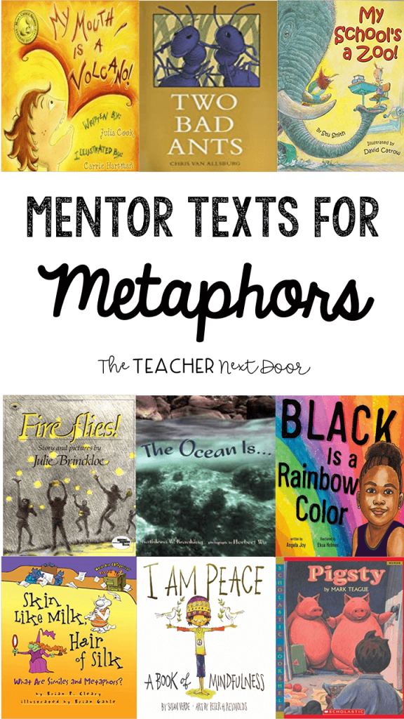 Mentor Texts for Teaching Figurative Language - The Teacher Next Door