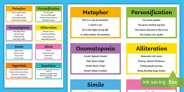 Figurative Language Examples | Improving Vocab | Twinkl USA