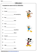 Figurative Language Worksheets