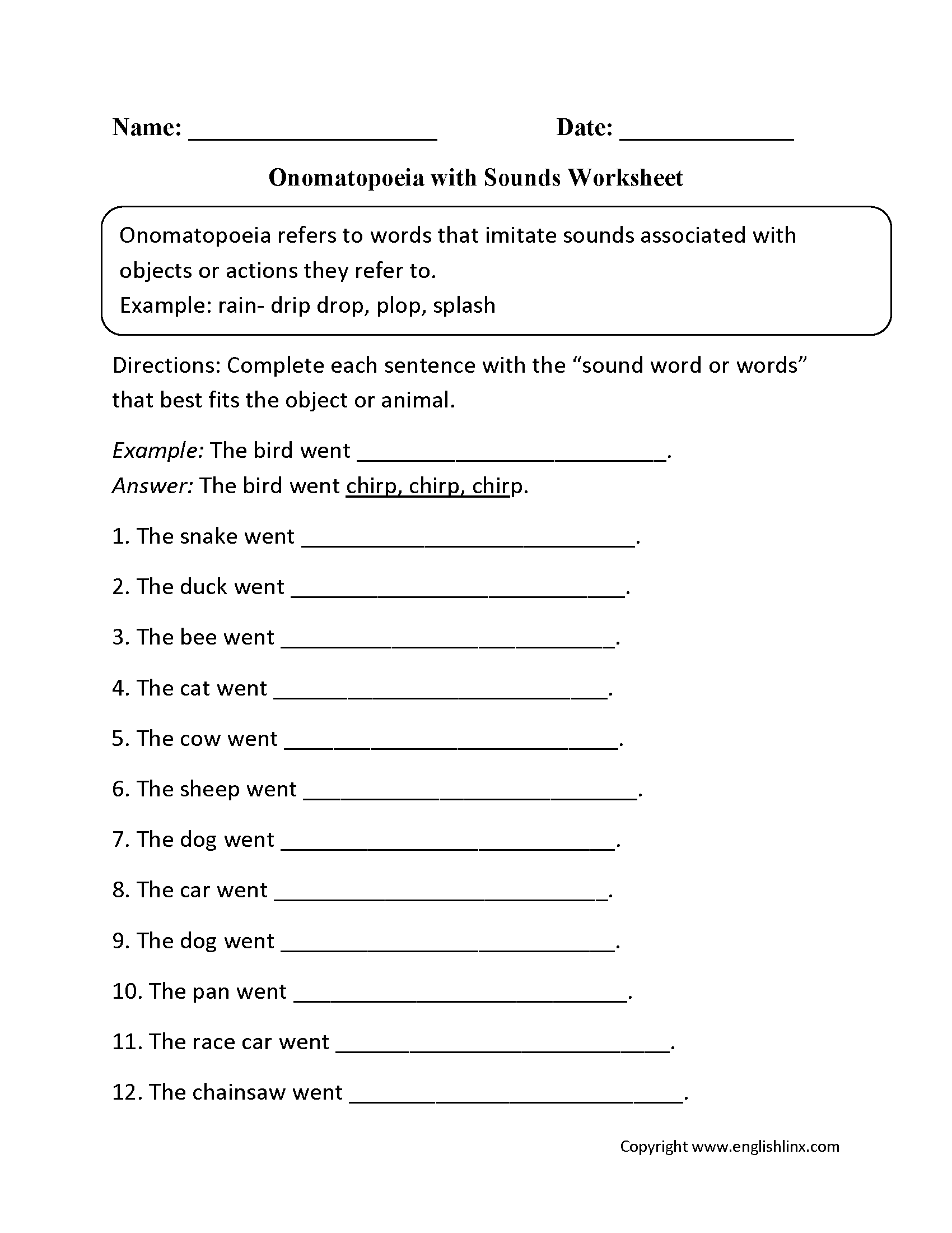 worksheets library | Figurative Language Worksheets