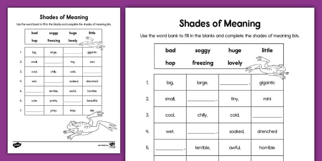 fill in the blank worksheet for 2nd grade