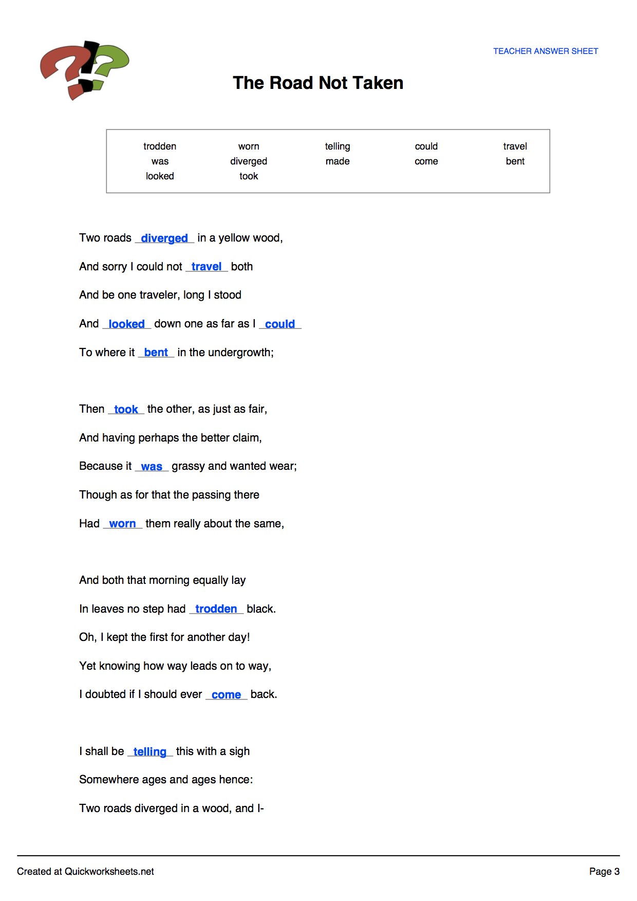 Word Scramble, Wordsearch, Crossword, Matching Pairs and other ...