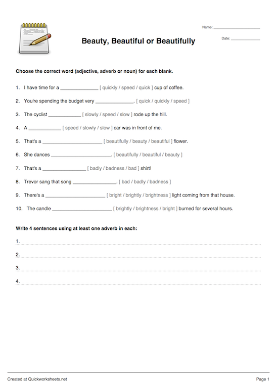 fill in the blank worksheet maker