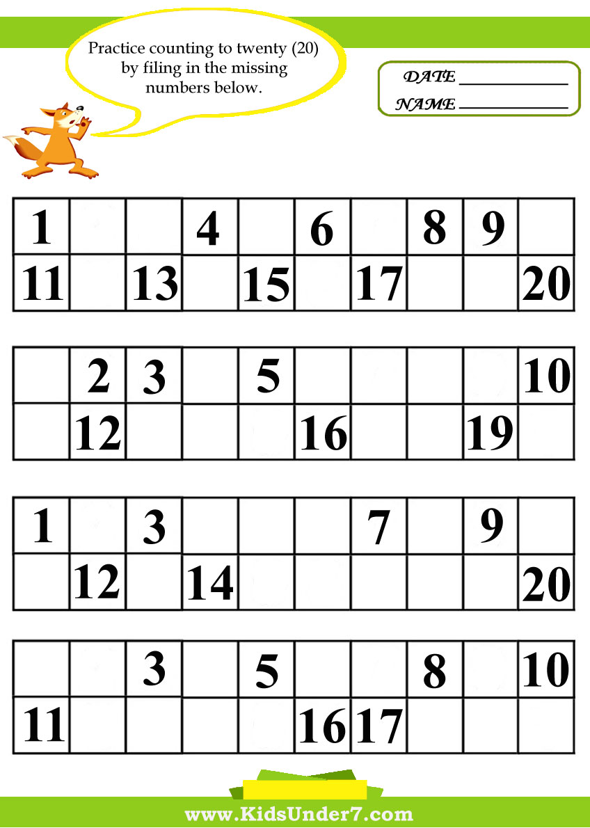 Spaceship Missing Numbers Worksheet - Free Printable, Digital, &  PDF