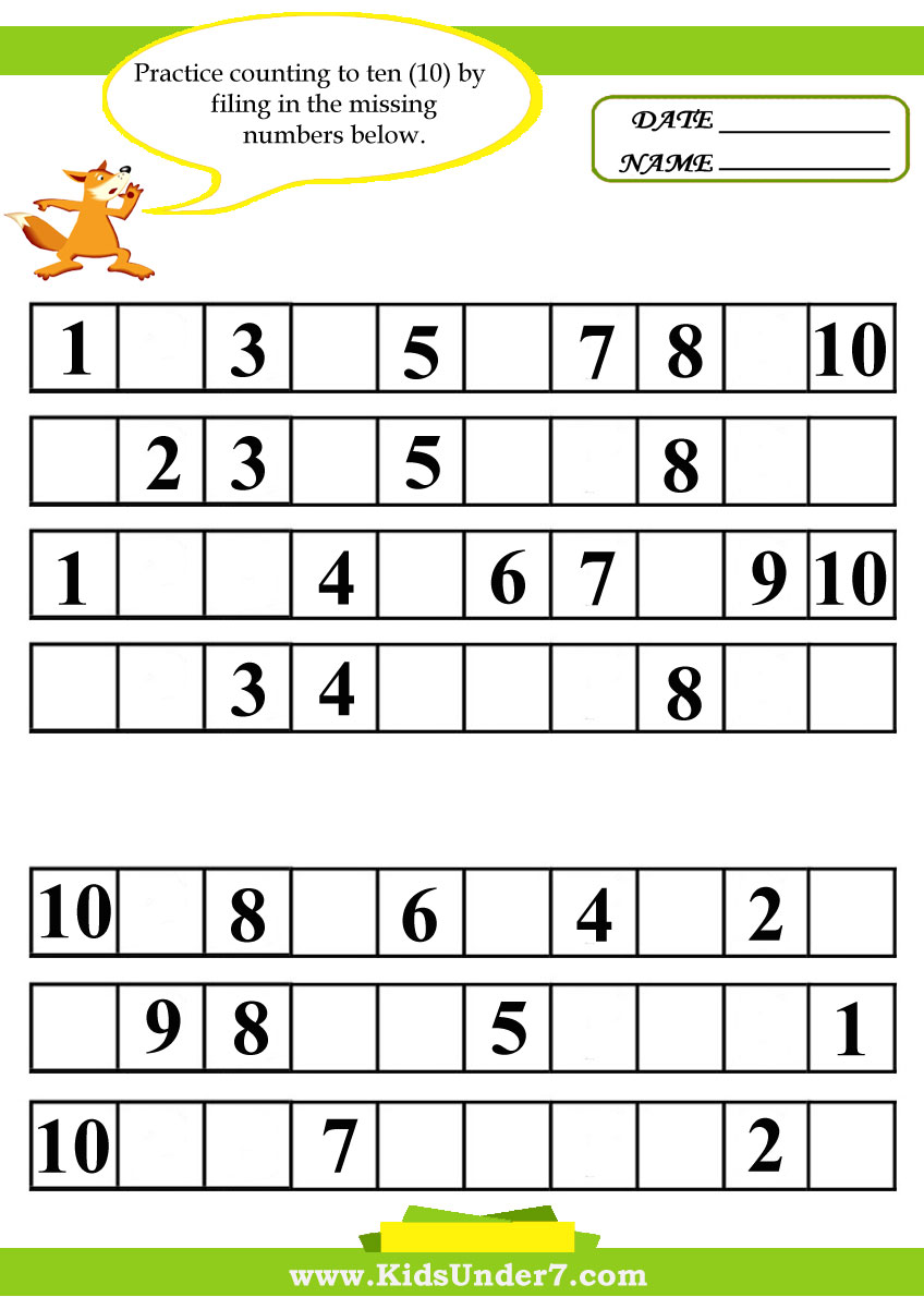 Fill in the missing numbers (2) - Number and Place Value by ...