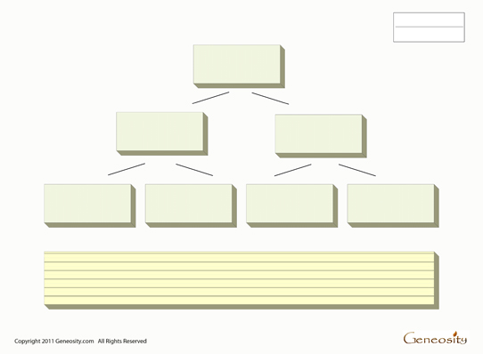 fillable and printable family tree