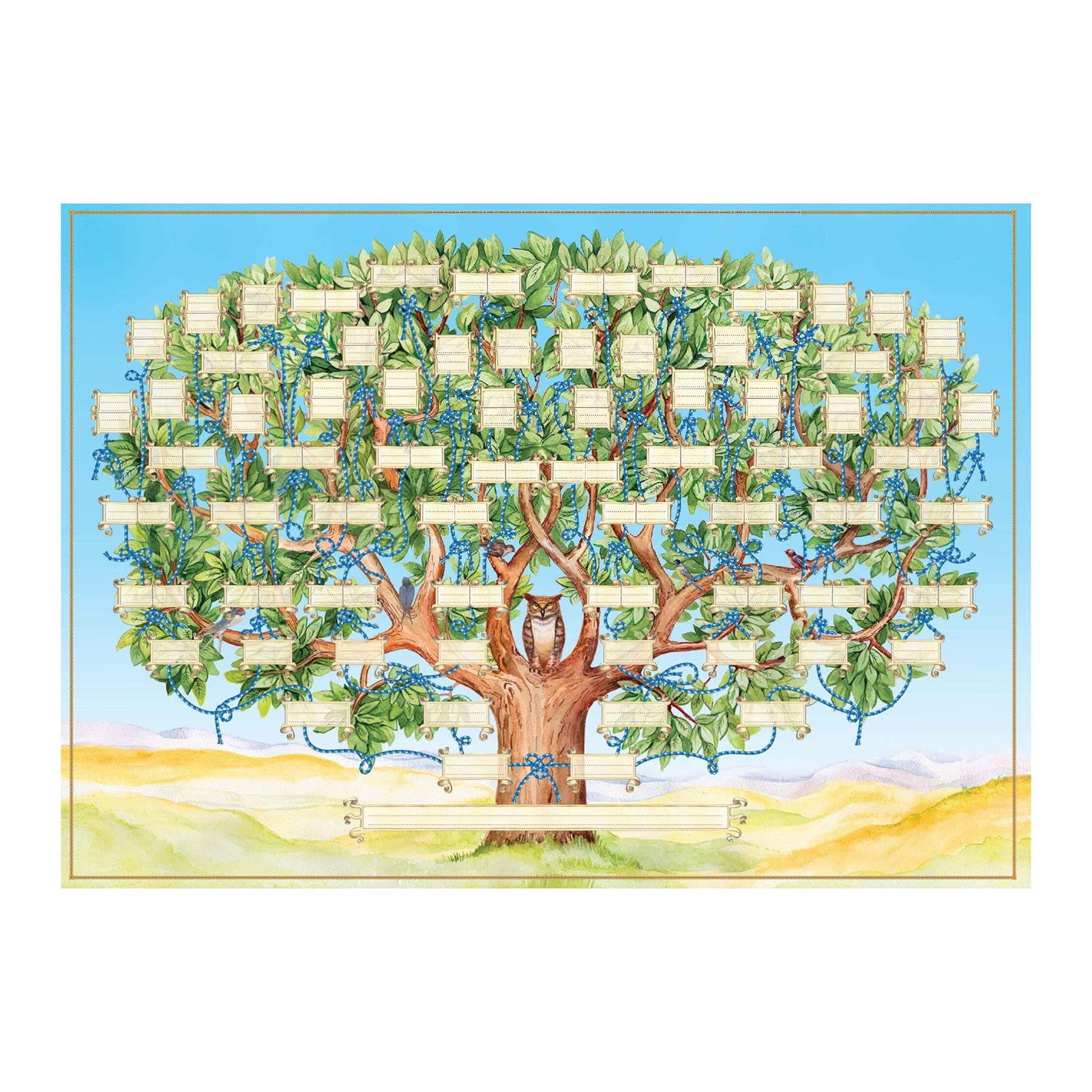 fillable and printable family tree