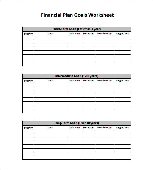 financial planning pdf
