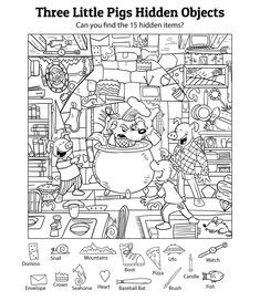 find hidden objects in pictures printable free