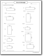 find the area of a rectangle worksheet