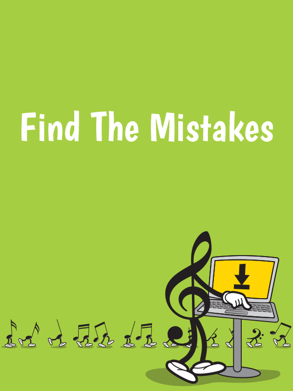 Find the Error! worksheet  