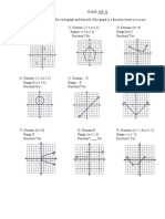 finding domain and range of a graph worksheet