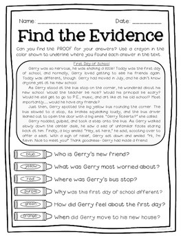 Text Detectives- Find the Text Evidence FREEBIE Sampler! by Luckeyfrog