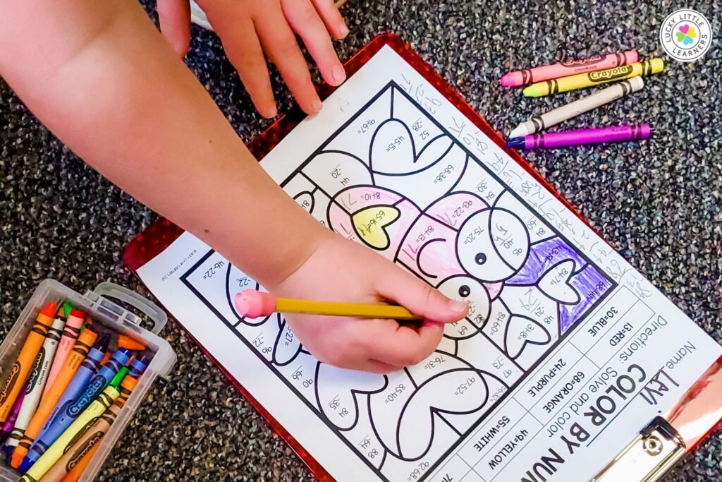 fine motor skills worksheet for 2nd grade