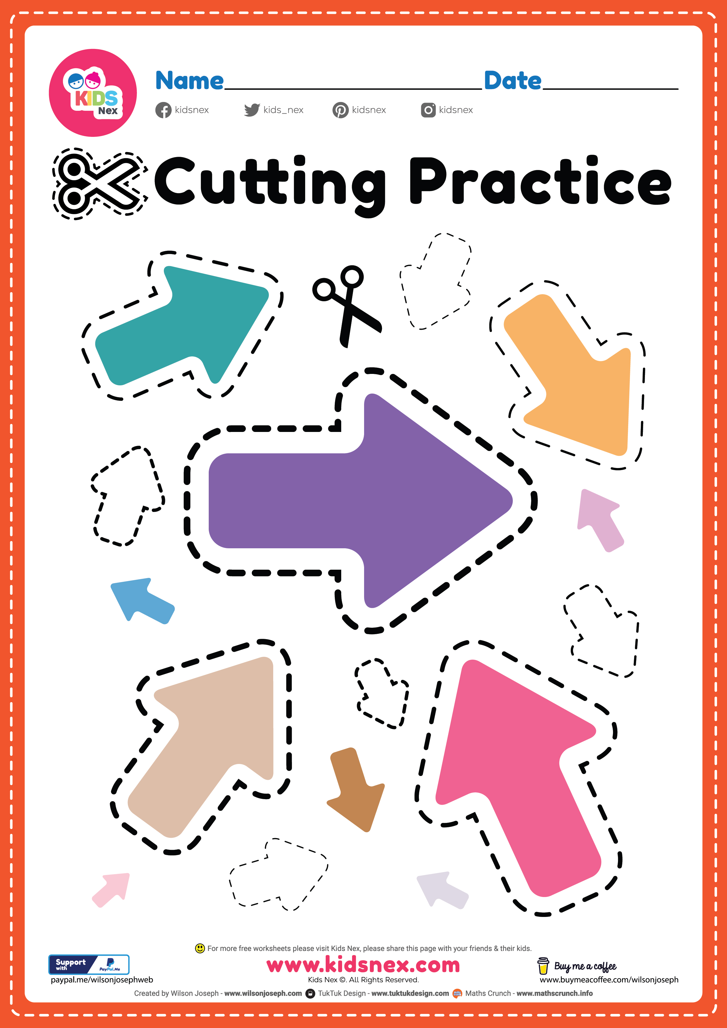 fine motor skills worksheet free