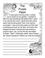 finish the story worksheet