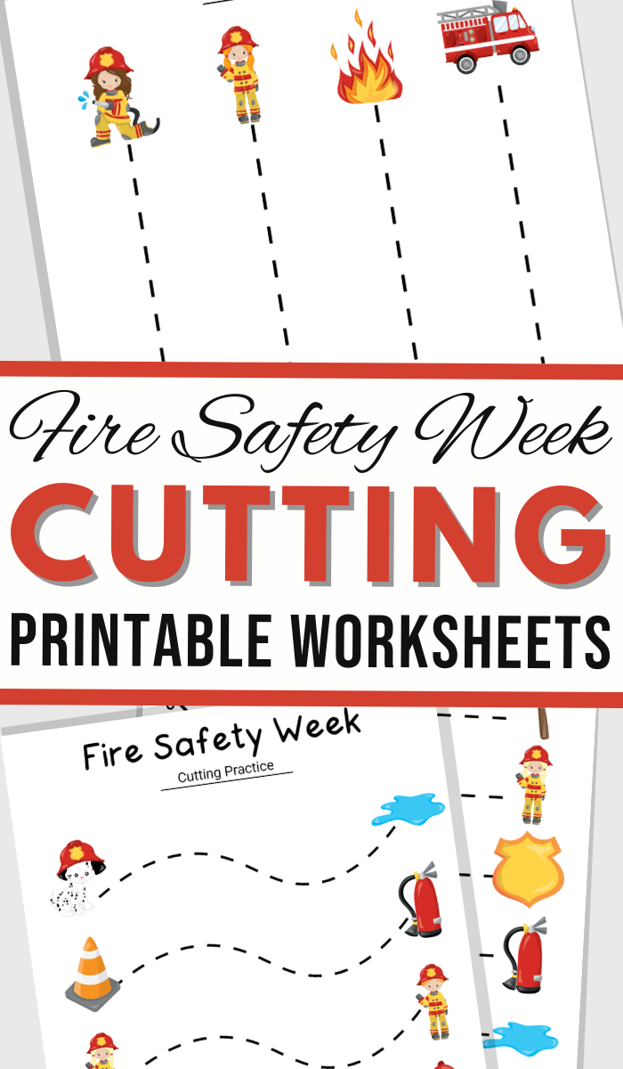 fire safety worksheet preschool