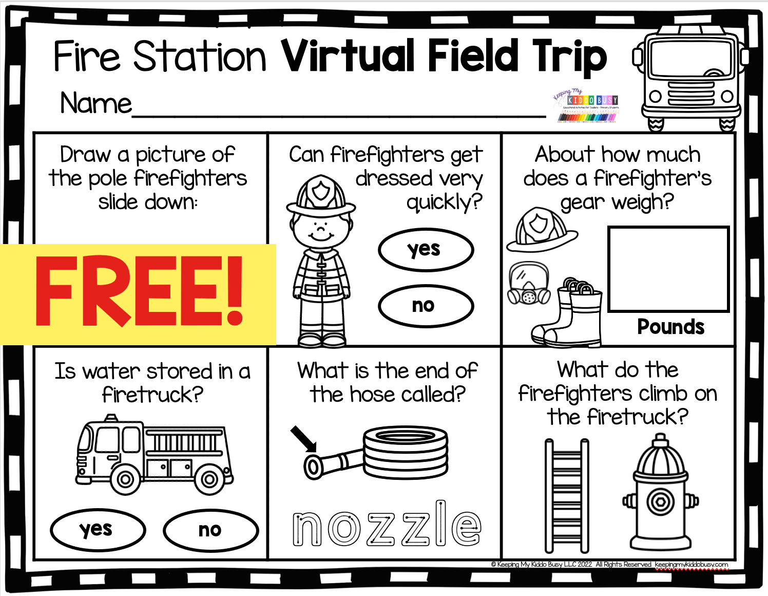 fire-safety-week-free-activities-kindergarten-and-first-grade-worksheets-library for Free Printable Fire Safety Worksheets Preschool Fire Safety Week - FREE activities - Kindergarten and First Grade ... - Worksheets Library for Free Printable Fire Safety Worksheets Preschool