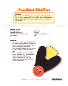 Fireflies Lesson Plans &  Worksheets Reviewed by Teachers