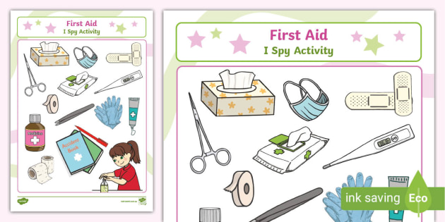 first aid worksheet for students