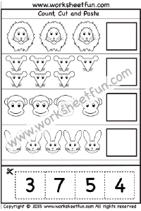 Cut and Paste Worksheets / FREE Printable Worksheets - Worksheetfun