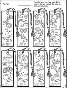 FREE Printable Back to School Pre-K Worksheets