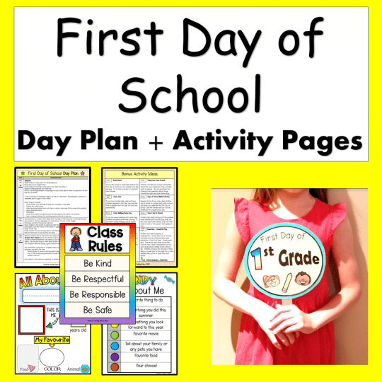 first day of school activities