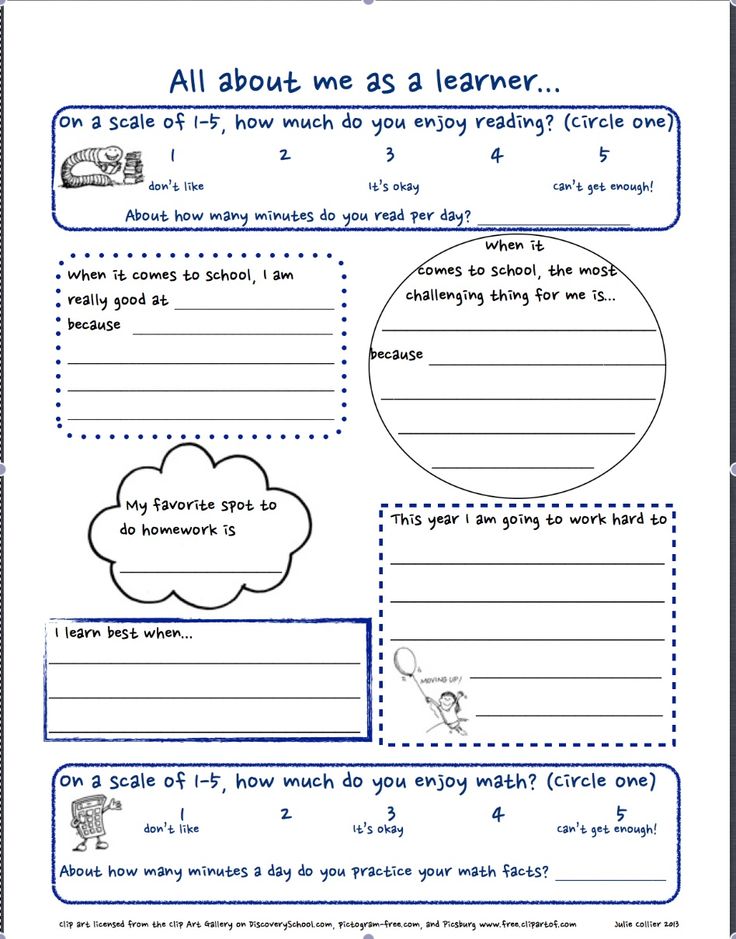 first day of school worksheet high school