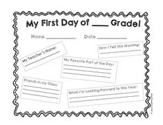 first day of school worksheet high school
