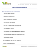 1st Grade Adjective Worksheets | Turtle Diary