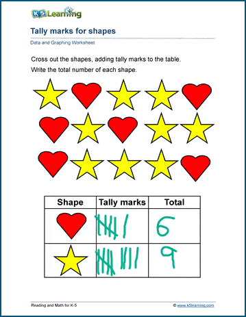 Grade 1 Data &  Graphing Worksheets | Worsheets library