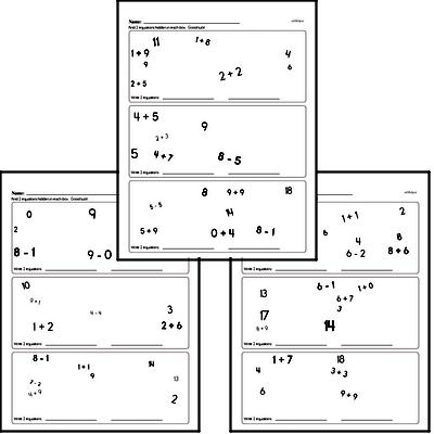 First Grade Enrichment Worksheets | edHelper.com