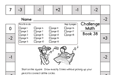 First Grade Math Worksheets - Free Printable Math PDFs | edHelper.com