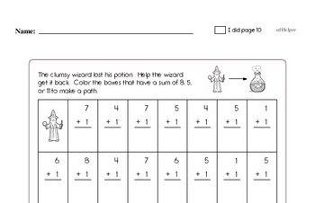 Free First Grade Halloween PDF Worksheets | edHelper.com